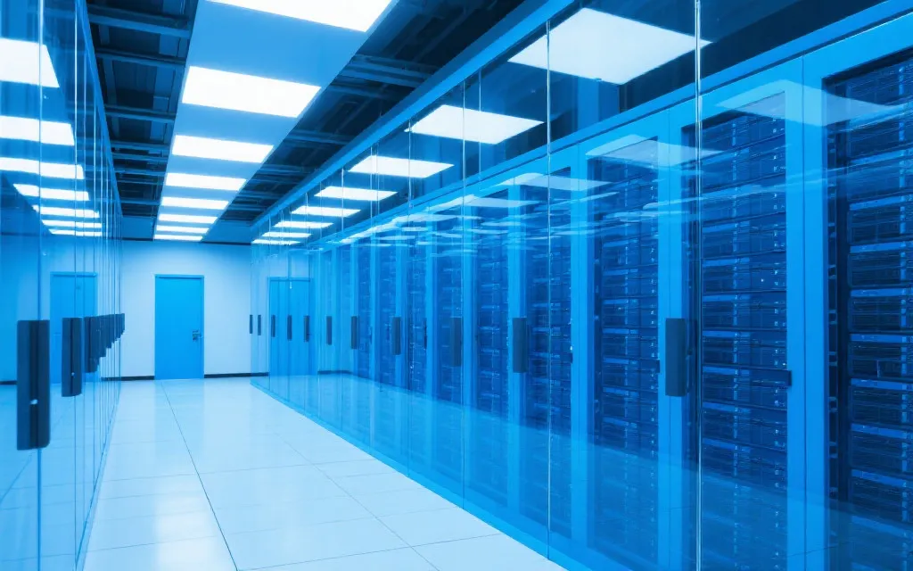 现代数据中心与信息透明的象征